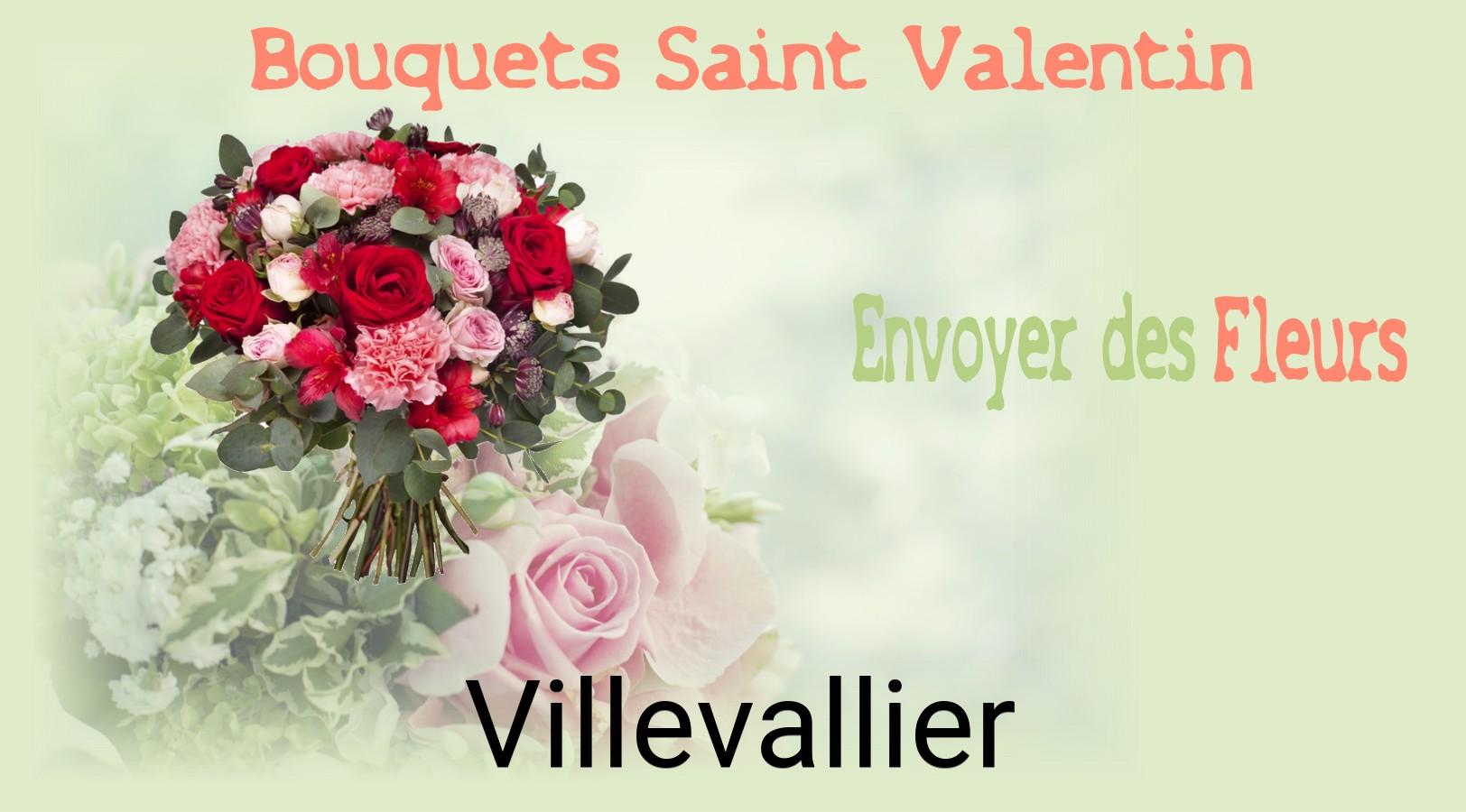 Roses de Saint-Valentin livrées à Villevallier